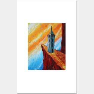 Oil Painting - The Watchtower I. 2012 Posters and Art